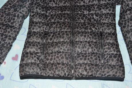 158 164 prošívaná bunda gepardí potisk, 164