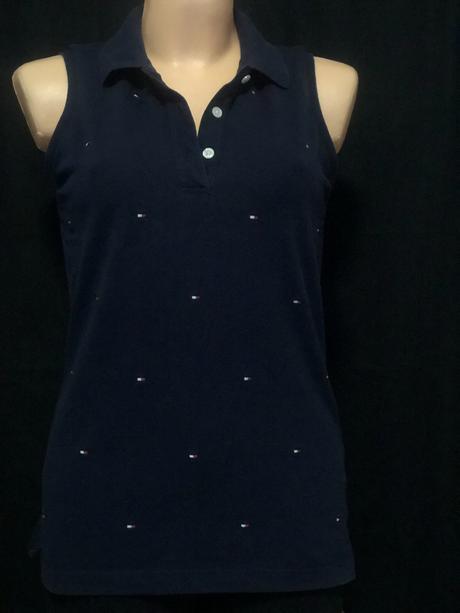 Modrá dámská polokošile, tommy hilfiger,38