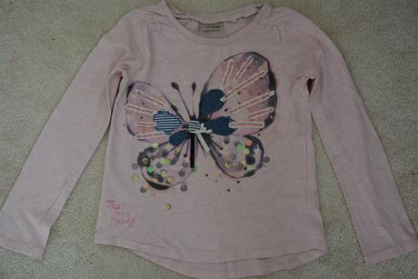 Nextová trika - se srdíčky, s hvězdou, next,122