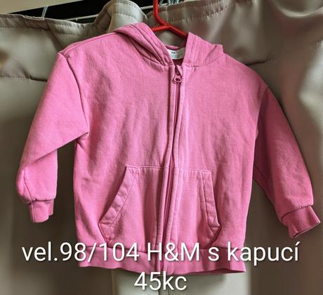 Mikiny 98/104, h&m,98