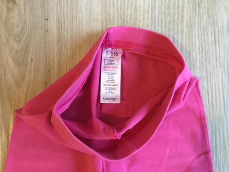 Růžové legíny george, george,86