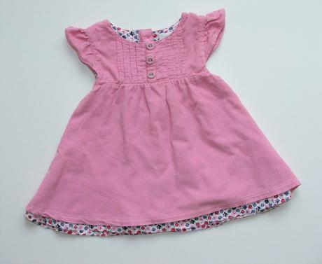 P159 růžové šaty zn. jojo maman bébé vel. 62, 62