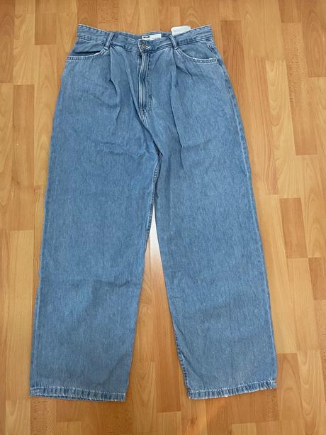 Dívčí baggy (džíny) bershka, bershka,170