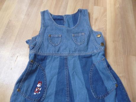 Riflové šaty kiko vel.5-6, 116