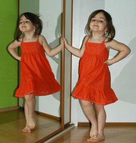 Letní bavlněné cihlově červené šaty, next,98