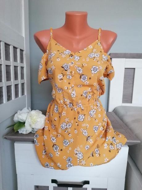 Květinkový overal, new look,164