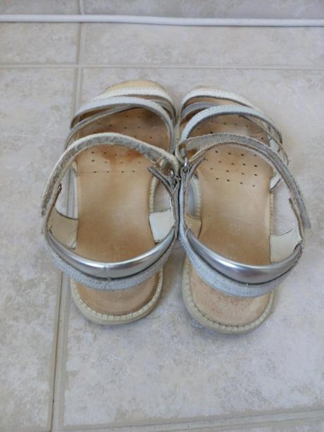 Letní páskové kožené sandálky geox, geox,31