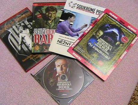 5x dvd - sherlock holmes, zločin v šantánu...,