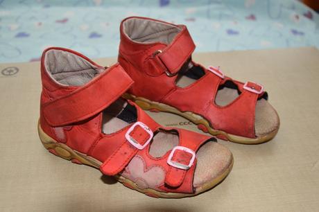 Zdravotní kožené kotníkové sandálky, essi,31