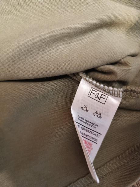 Chlapecká trička f&f, krátký rukáv, vel.158, 3ks, f&f,158