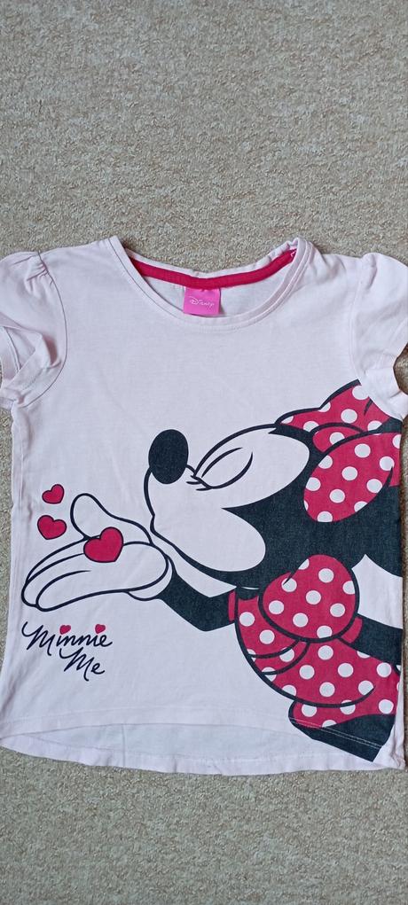 4x tričko zn."primark, disney,girls" vel."128-134", primark,128