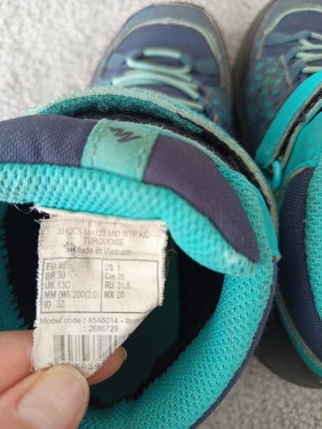 Nepromokavé boty, decathlon,30