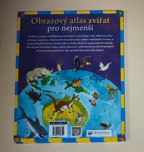 Kniha obrazový atlas zvířat pro nejmenší,