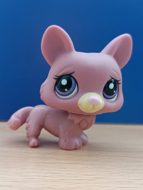 Lps pejsek corgi + růžová kočička + brýle,