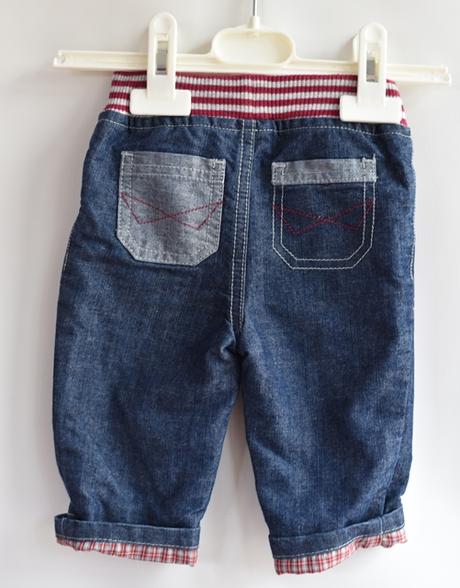 Džíny vel. 0 - 3 m, m&co,62