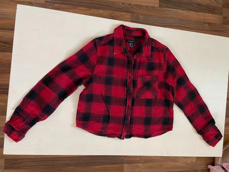 Crop káro košlile, vel s, atmosphere, atmosphere,s