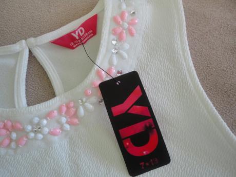 Nové crop top tílko yd, vel. 11-13 let, 152