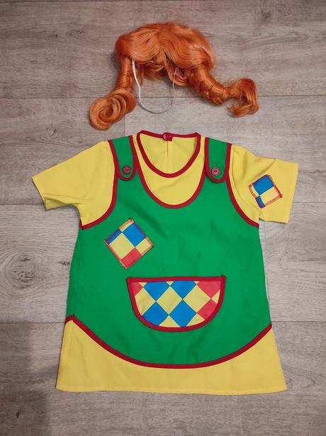 Karnevalový kostým pipi vel. 5- 6 let, 