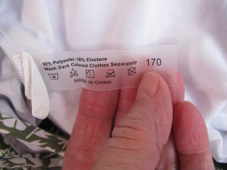 Dívčí jednodílné plavky, 170