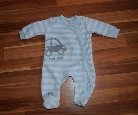 Fleesový overálek s autem, f&f,56