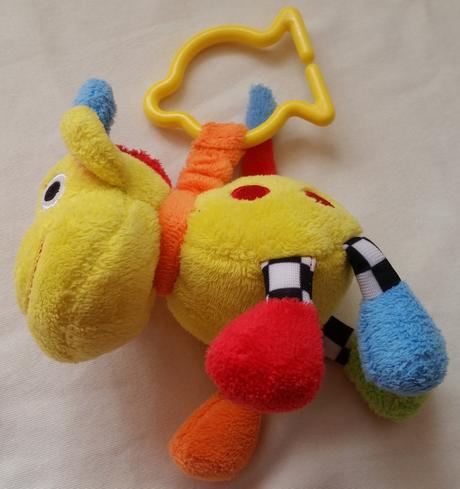 Plyšová závěsná kravička, 