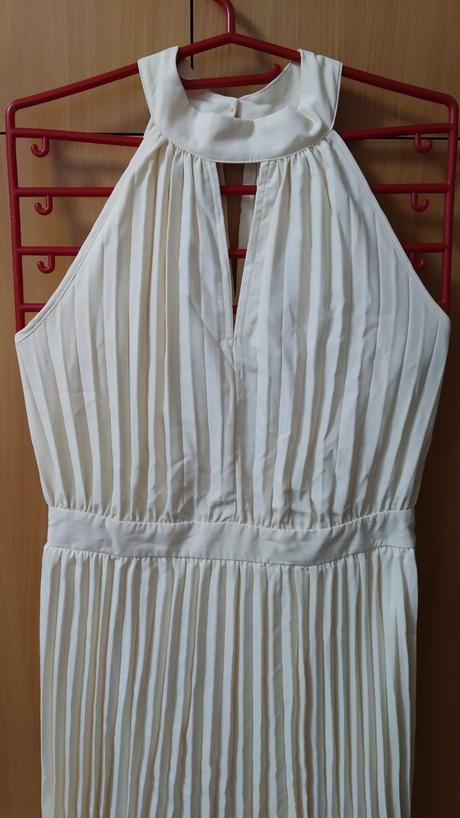 Šaty dámské - smetanové, 40 / l