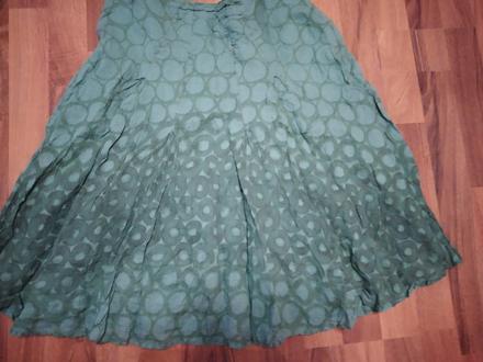 Tmavě zelená sukně foxs, fox,38