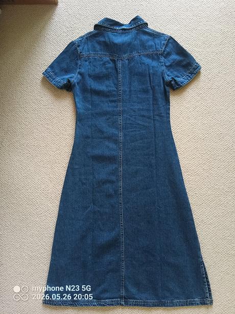 Šaty zn."timeout medium denim" vel."34", denim,34
