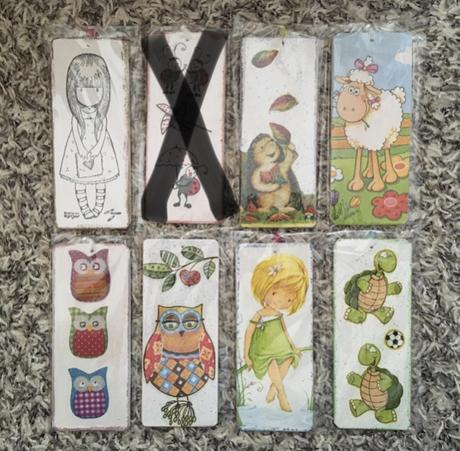 Záložky do knížek ze dřeva,