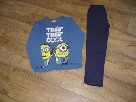 Pyžamo mimoň, vel.134/140, pěkný stav, 134