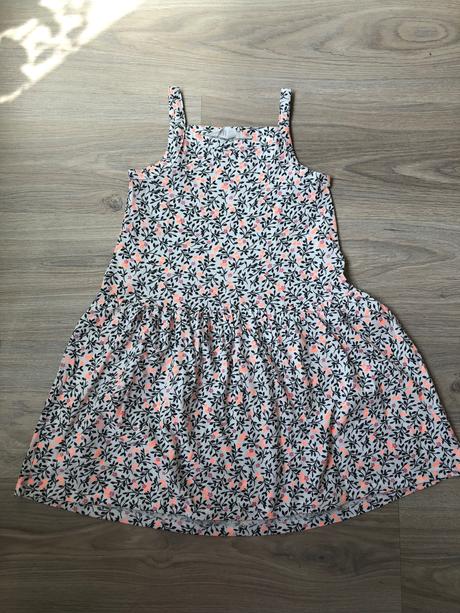 Nové kytičkové šaty h&m, h&m,110