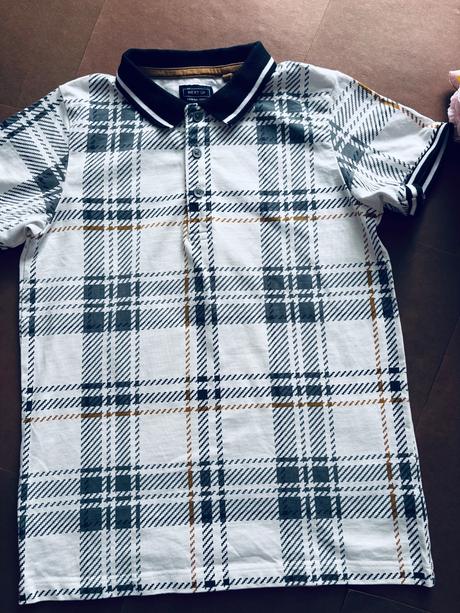 Triko s límečkem krémové barvy - v.9 let next, next,134