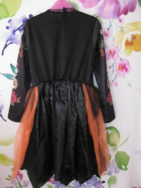 Kostým - šaty kostlivka halloween,