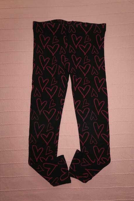 Zateplené legíny-černé, f&f,122