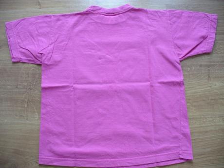 Růžové tričko vel. 116/122 na 6-7 let, 116