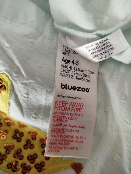 Šaty zn. blue zoo vel.104, bluezoo,104