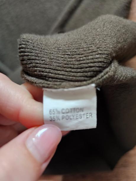 Úpletové olivové šaty d.d. style vel. xs, xs