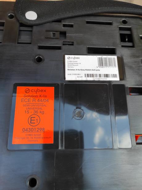 Autosedačka cybex solution x-fix, cybex