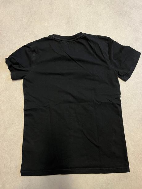 Bavlněné tričko černé velikost xxs, xs