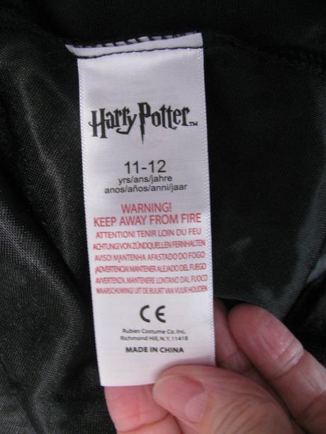 Karnevalový plášť s kapucí harry potter gryffindor, 