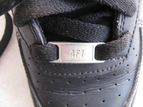 Černé kožené nízké tenisky nike, nike,36