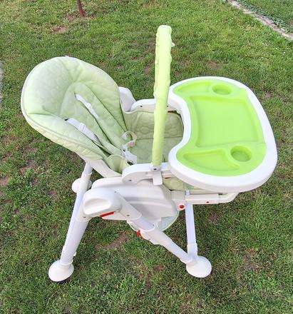 Jídelní židlička reemy comfort mint,