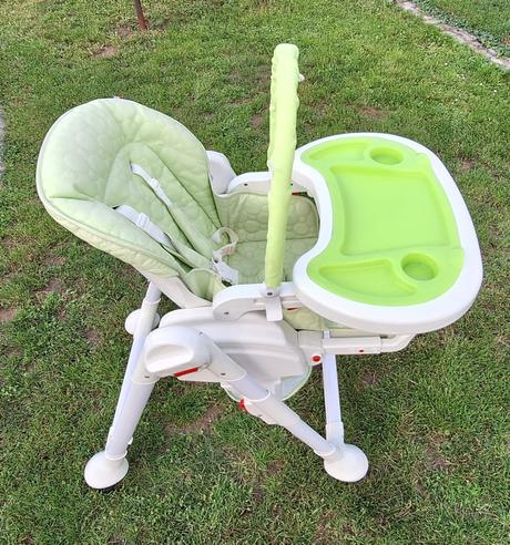 Jídelní židlička reemy comfort mint,