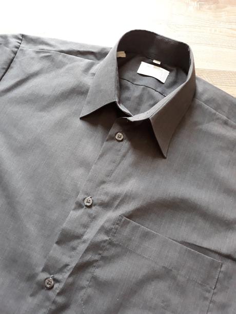 Šedá pánska košile, 40