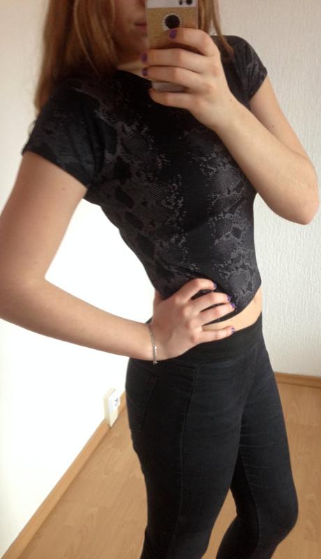 2 ks crop top, vel. s, s