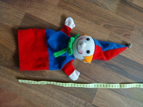 Maňásek na ruku kašpárek, 