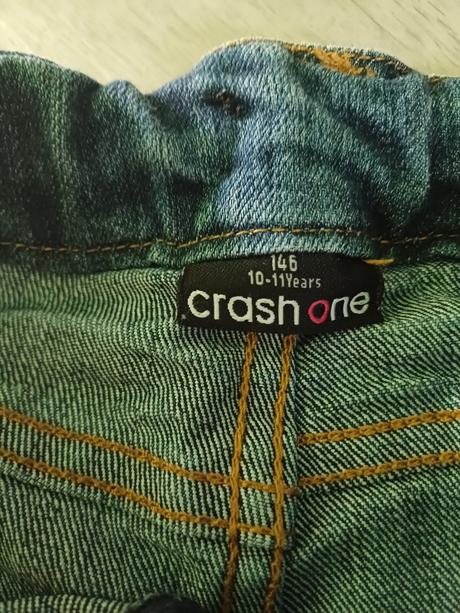 Džínové kraťasy vel 146 crash one, crashone,146