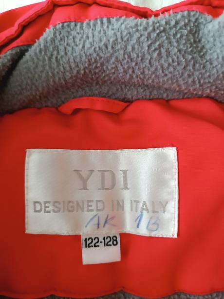 Dětská zimní bunda ydi, 128