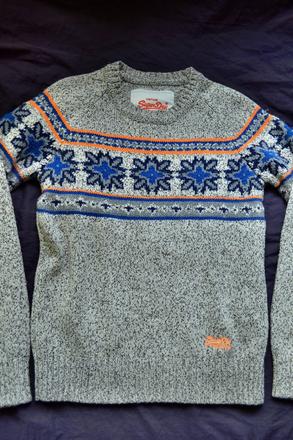 Moderní svetr m, , super dry- vysoká kvalita, superdry,m