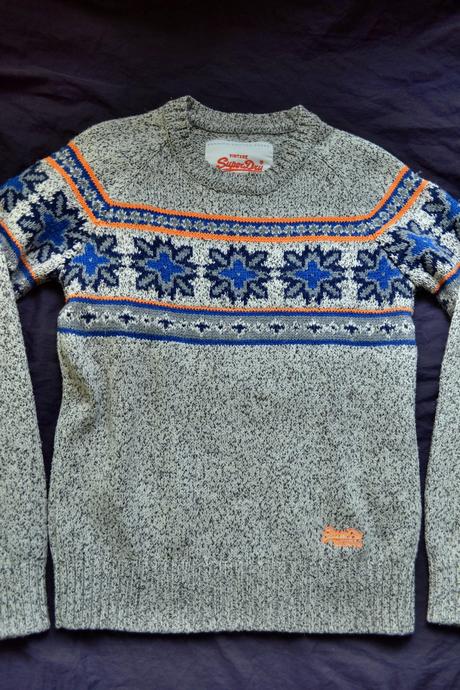 Moderní svetr m, , super dry- vysoká kvalita, superdry,m